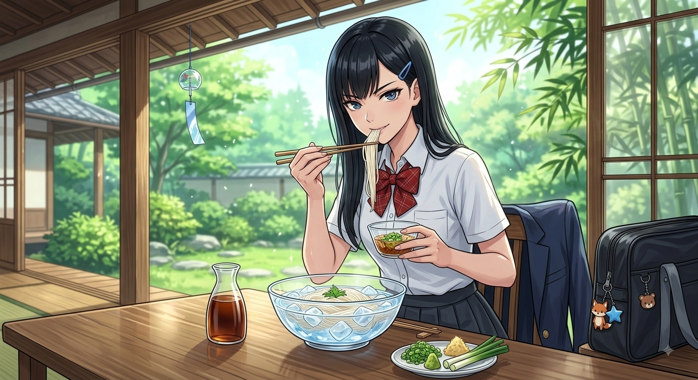 スマホからそうめんの話